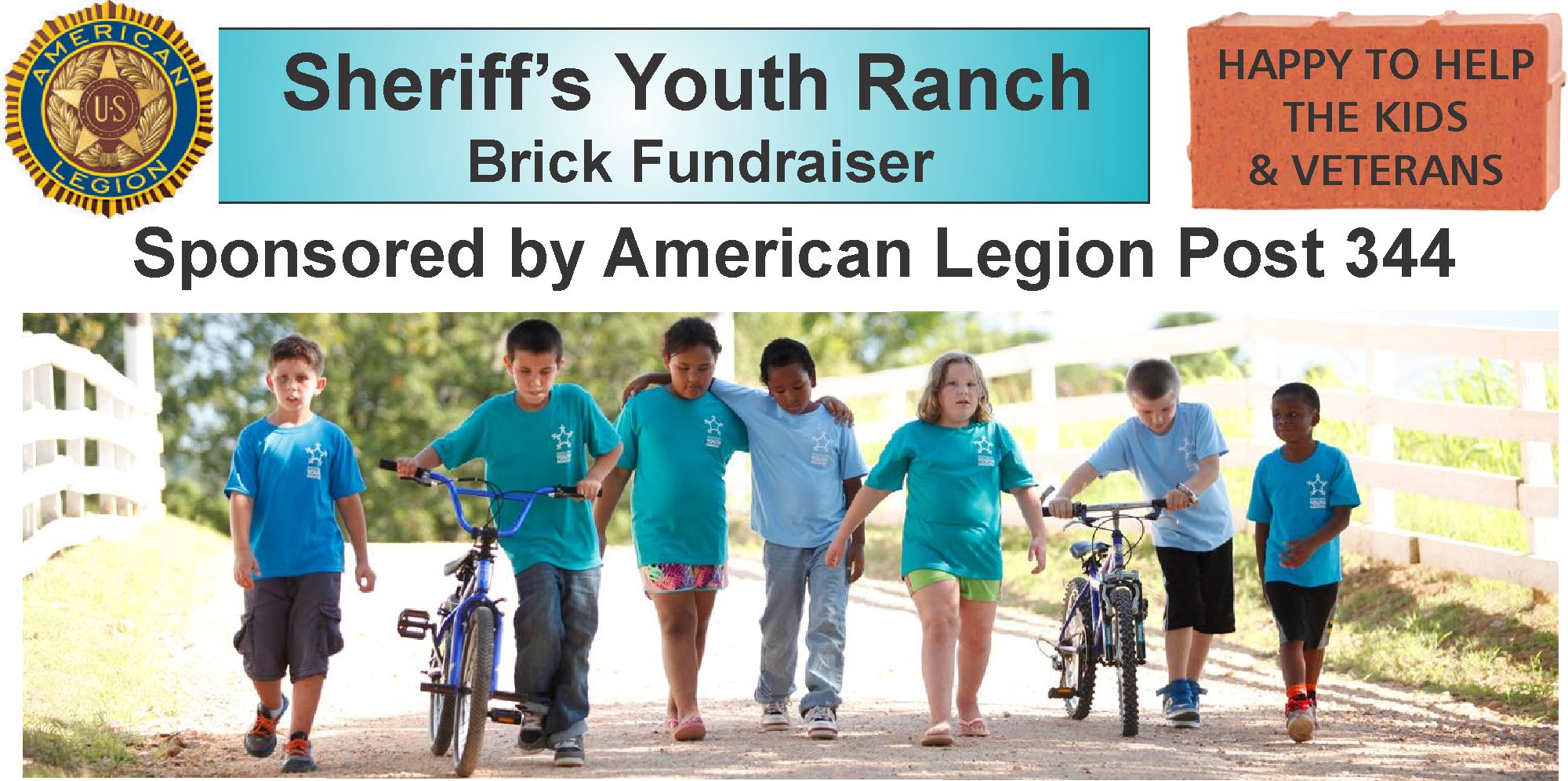 Sheriff's Youth Ranch Brick Fundraser