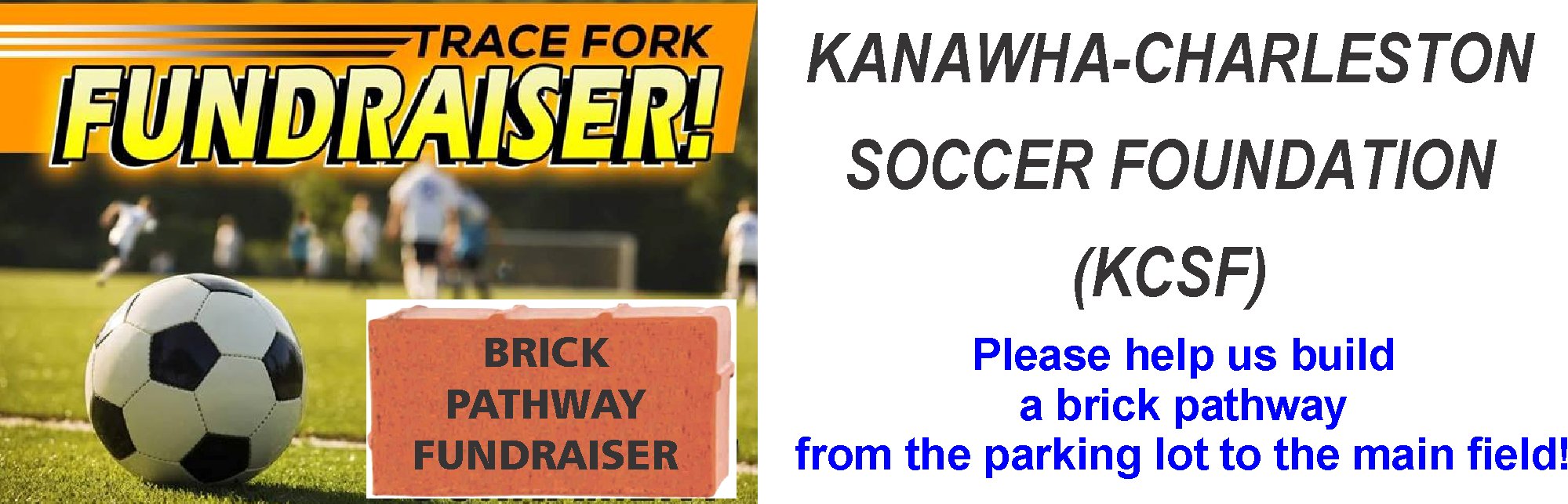 Kanawha-Charleston Soccer Foundation Brick Fundraiser