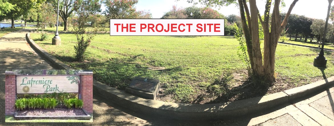 Lafreniere Park Veterans Memorial Project Site